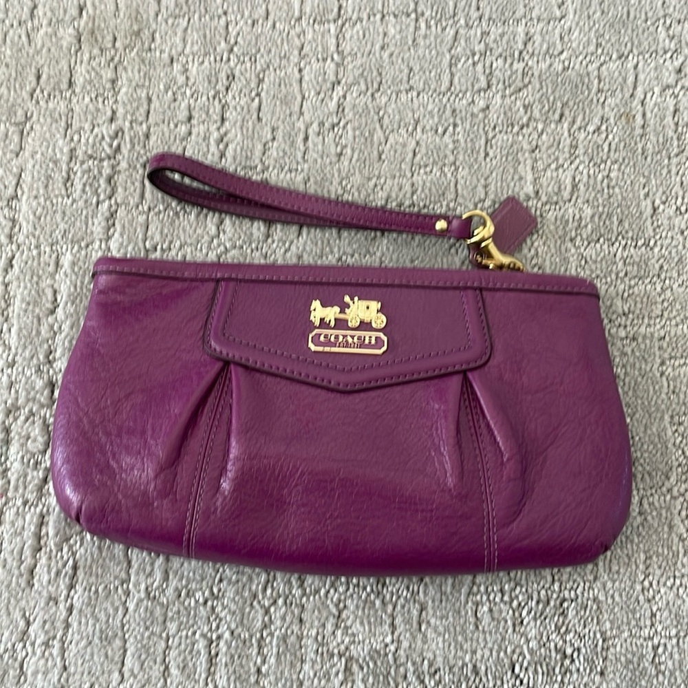 Coach Leather Wrislet